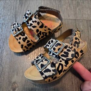 Blowfish • leopard print sandals